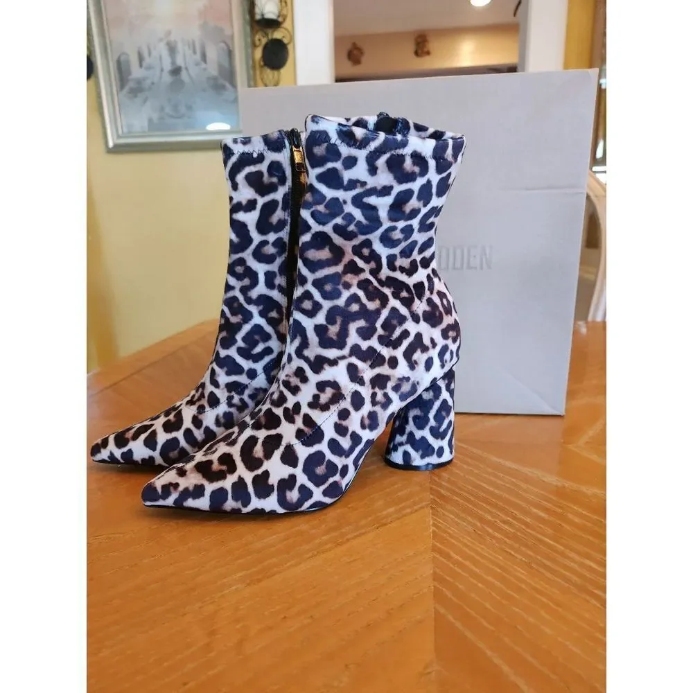 Steve Madden Valyant animal print boots size 7